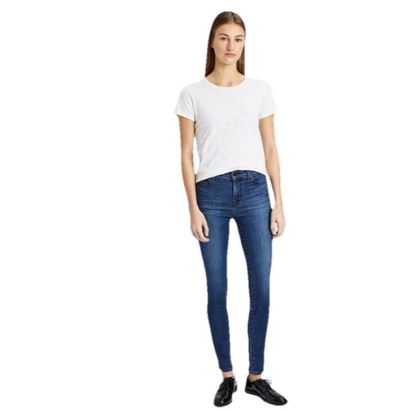 J Brand Maria Jeans High Rise Skinny Stretch Belladonna Wash Women’s 26 Denim - Picture 1 of 11